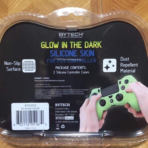 New PS4 Controller glow in dark silicone skin - Picture 5 of 5